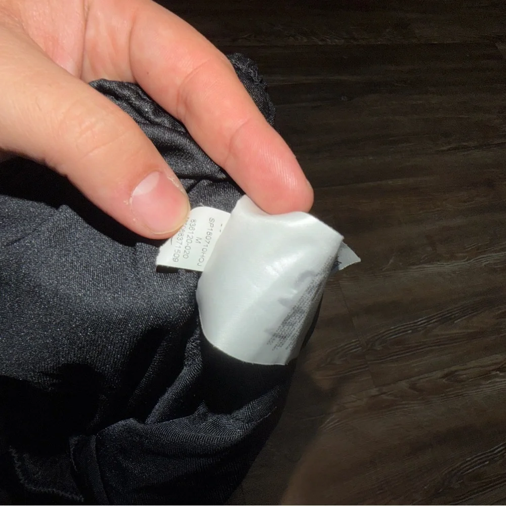 Nike Epic Training Pant Unisex Size Medium Black 836120-020 Running Jogging - Picture 5 of 5